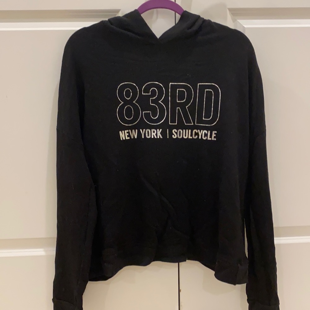 NWOT Soulcycle black hoodie